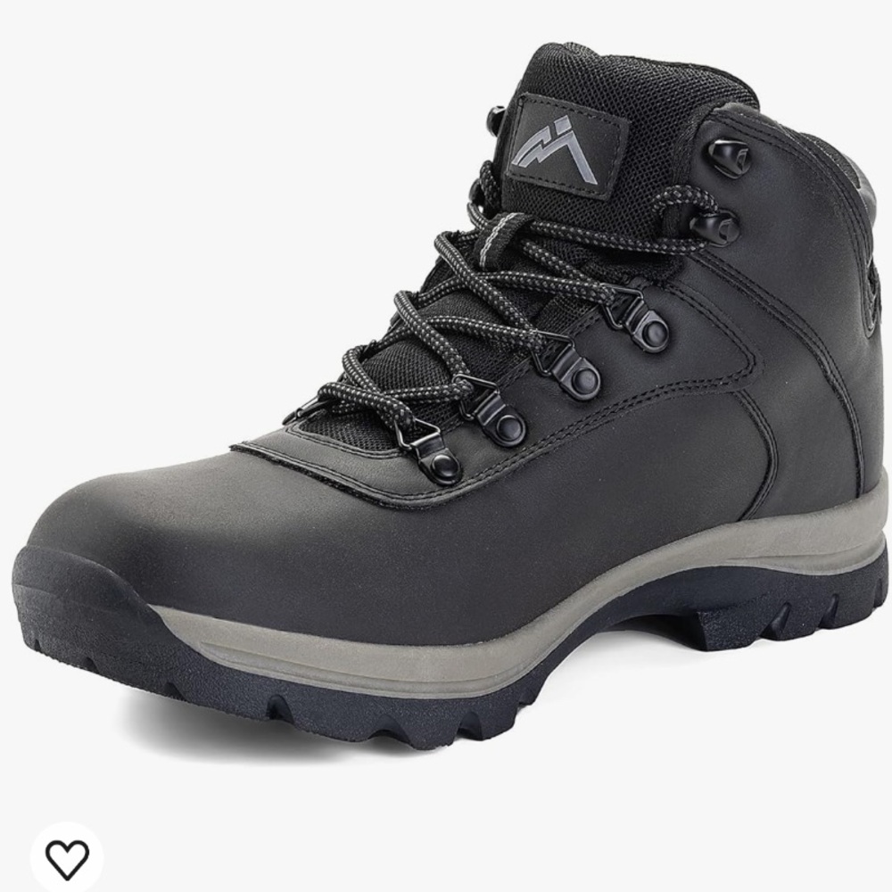 NWB CCLos Mens Waterproof Hiking Boots Midtop Boots Non-slipTraction Sz:11.5-12